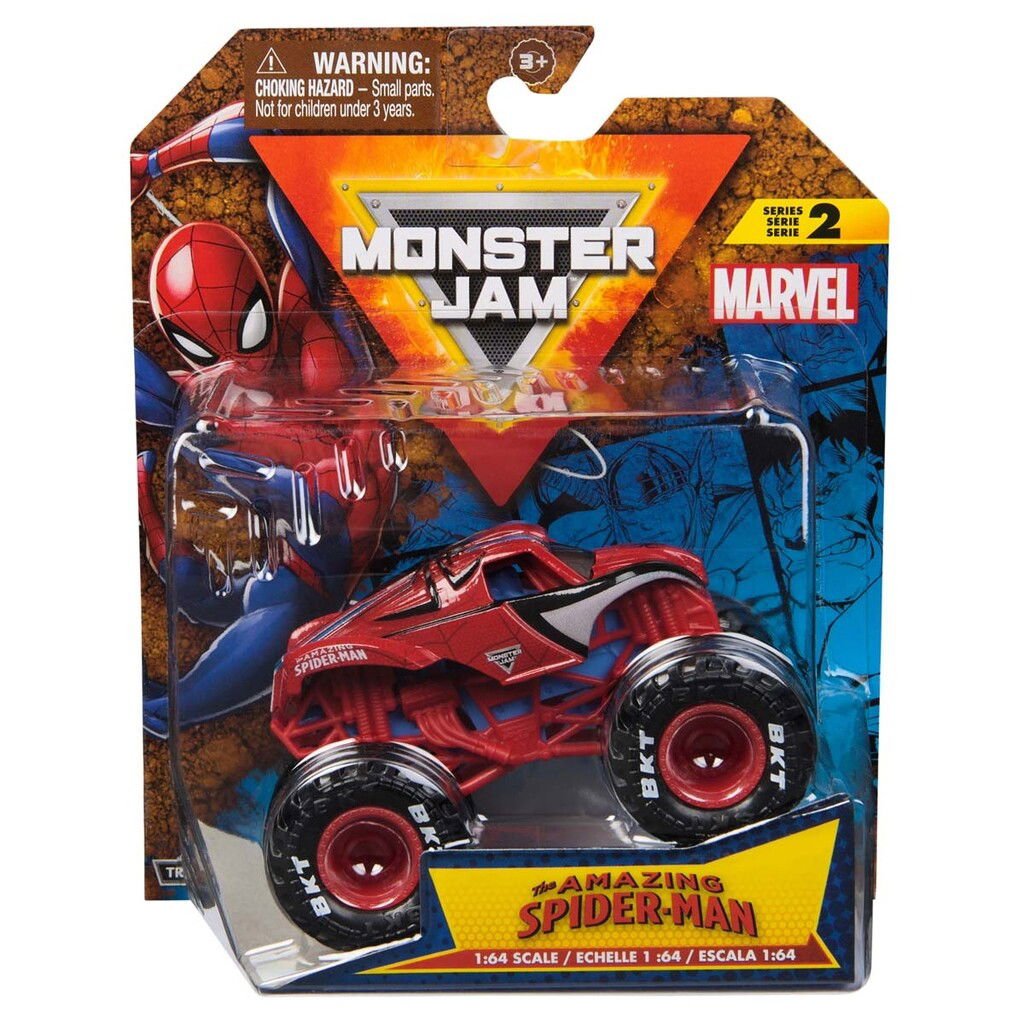 Monster Jam - 1:64 Marvel Single Packs Asst.(6069960)