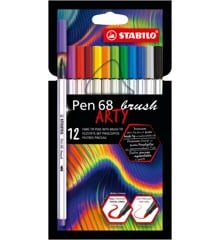 Stabilo - Pen 68 brush Arty (12 pcs) (204029)