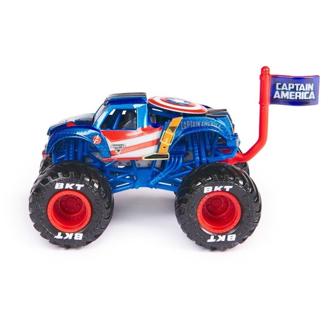 Monster Jam 1:64 Marvel Captain America