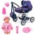 Bayer - Doll Stroller set with doll (12554AB) thumbnail-1