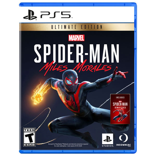 Marvel Spider-man Miles Morales (Ultimate Edition) (Import) - Videospill og konsoller