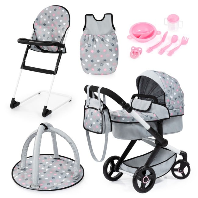 Bayer - Dolls pram Xeo deluxe set (17007AB)