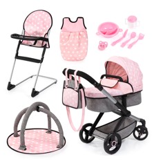 Bayer - Dolls pram Xeo deluxe set (17030AB)