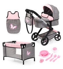 Bayer - Dolls pram Xeo mega set (17033AD)