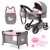 Bayer - Dolls pram Xeo mega set (17033AD) thumbnail-1