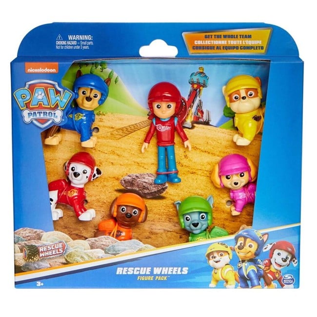 PAW Patrol Rescue Wheels Gavesæt 7-Pak