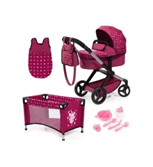 Bayer - Dolls pram Xeo mega set (17067AB)