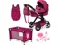 Bayer - Dolls pram Xeo mega set (17067AB) thumbnail-1