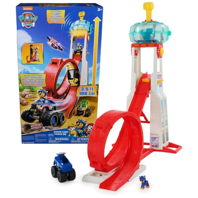 Paw Patrol - Rescue Wheels Super Loop HQ Tower 106cm (6069672)