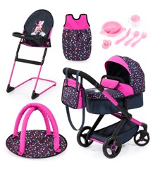 Bayer - Dolls pram Xeo deluxe set (17080AB)