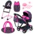 Bayer - Dolls pram Xeo deluxe set (17080AB) thumbnail-1