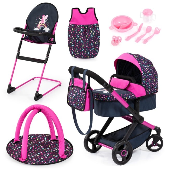 Bayer - Dolls pram Xeo deluxe set (17080AB)