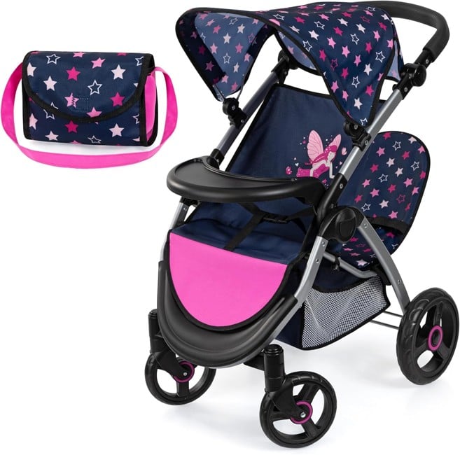 Bayer - Dolls Pram Twin Star (39416AA)