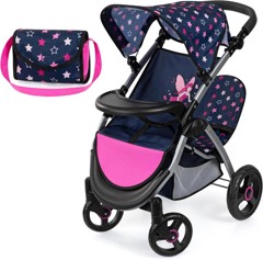 Bayer - Dolls Pram Twin Star (39416AA)