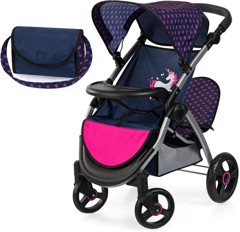 Bayer - Dolls Pram Twin Star (39454AA)