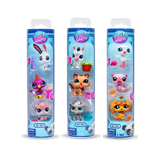 Littlest Pet Shop - Pet Trio in Tube Ass.