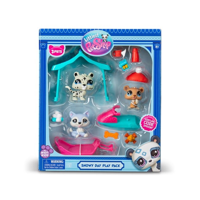 Littlest Pet Shop - Snowy Day Play Pk (00534)