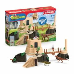 schleich® Erobring af Dino-templet – Mega-sæt