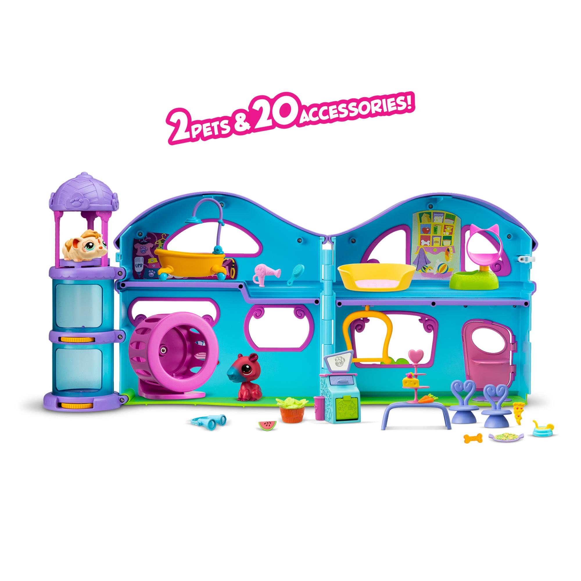 Littlest Pet Shop Lekesett -  Dyr - Plast