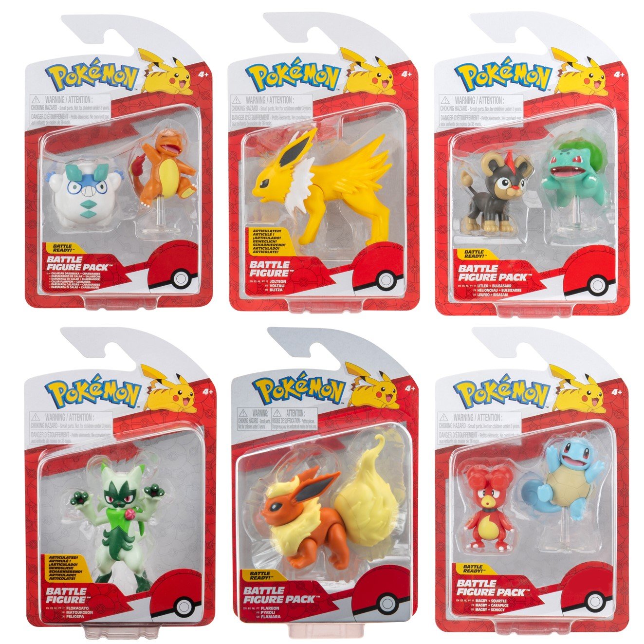 Pokemon - Battle Figure Assorted (95007-19)