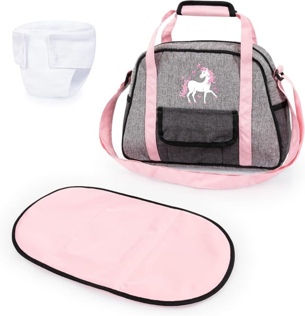 Bayer - nursery bag grey with unicorn (69033AB)