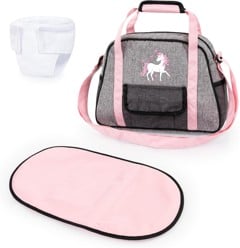 Bayer - nursery bag grey with unicorn (69033AB)