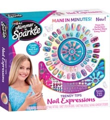 SHIMMER N SPARKLE - Trendy Tips Nail Expressions (65610S)