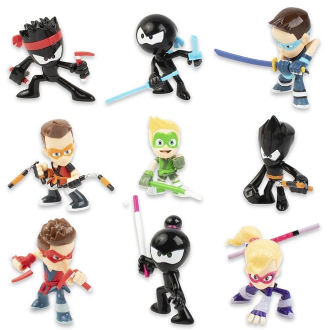 Ninja Kidz - Ninja Action Mystery Figures S1 Ass Cdu (4501)