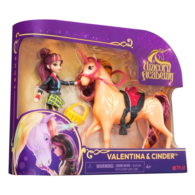 Unicorn Academy - Doll & Unicorn- Valentina & Cinder (6066850)