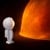 Astronaut Sunset Lamp thumbnail-1