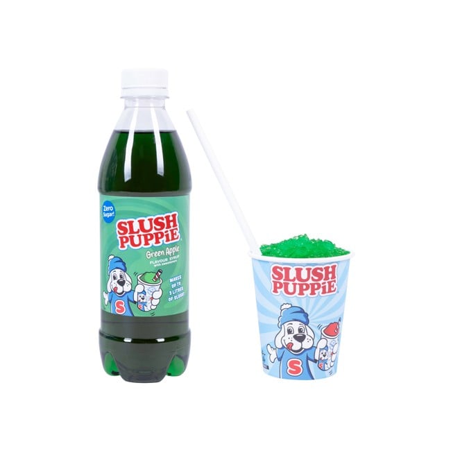 SLUSH PUPPiE Zero Sugar Green Apple Syrup – 500ml