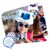 Crazy Safety - Tiger Bicycle Helmet - White (49-55cm) (100101-03-01) thumbnail-5