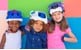 Crazy Safety - Cykelhjelm til børn - Blå dino (49-55 cm) thumbnail-6