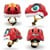 Crazy Safety - Dragon Bicycle Helmet - Red (100201-03-01) thumbnail-6