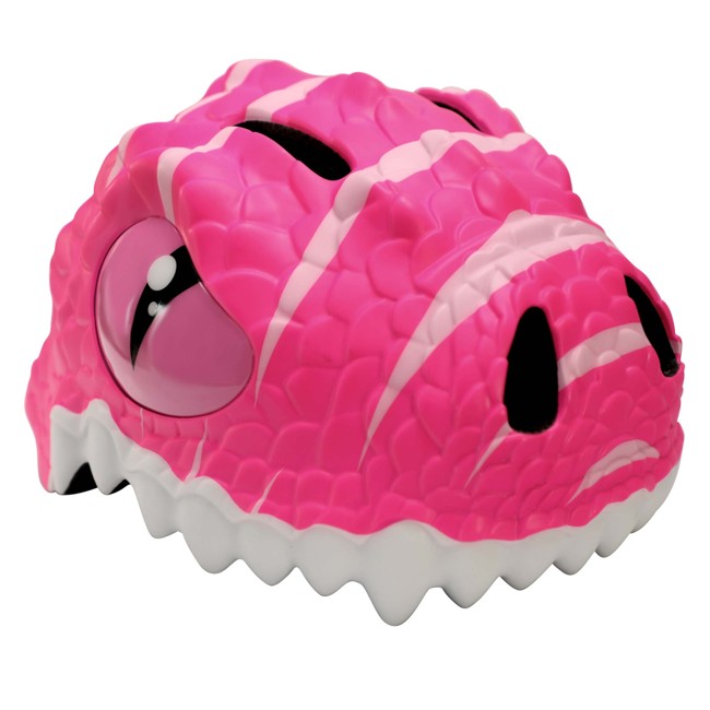 Crazy Safety - Dino Bicycle Helmet - Pink (100201-05-01)