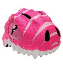 Crazy Safety - Dino Fahrradhelm - Pink (49-55 cm)