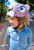 Crazy Safety - Leopard Bicycle Helmet - Pink (49-55cm) (100301-01-01) thumbnail-10