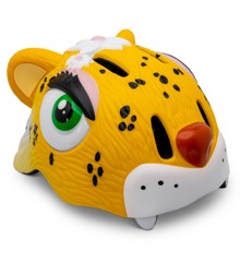 Crazy Safety - Leopard Bicycle Helmet - Yellow (100301-03-01)