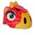 Crazy Safety - Giraffe Bicycle Helmet - Red (100401-02-01) thumbnail-1
