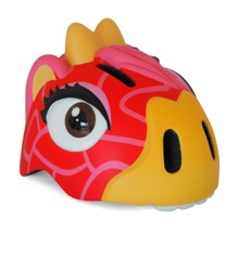 Crazy Safety - Giraffe Bicycle Helmet - Red (49-55cm) (100401-02-01)