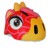 Crazy Safety - Giraffe Bicycle Helmet - Red (49-55cm) (100401-02-01) thumbnail-1