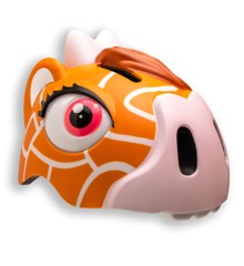 Crazy Safety - Giraffe Fahrradhelm - Braun (49-55 cm)