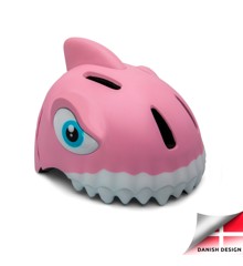 Crazy Safety - Shark Bicycle Helmet - Pink (49-55cm) (100501-02-01)