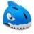 Crazy Safety - Shark Bicycle Helmet - Blue (49-55cm) (100501-04-01) thumbnail-1