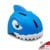 Crazy Safety - Shark Bicycle Helmet - Blue (49-55cm) (100501-04-01) thumbnail-2