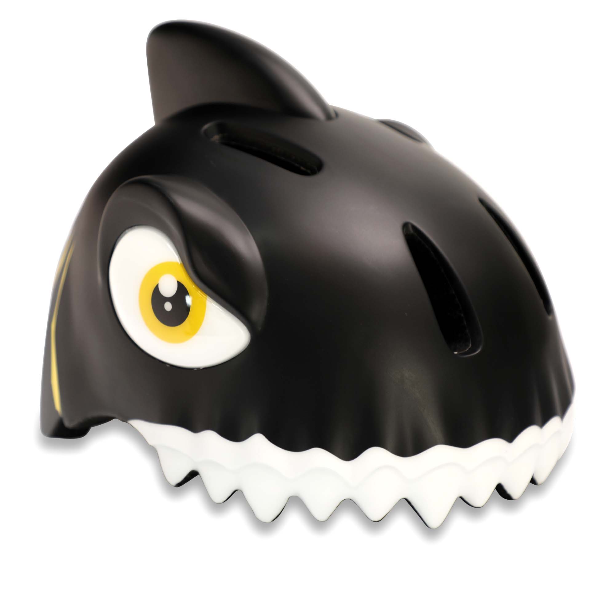 Crazy Safety - Shark Bicycle Helmet - Black (100501-06-01) - Leker