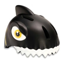 Crazy Safety - Shark Fahrradhelm - Schwarz (49-55 cm)