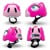 Crazy Safety - Horse Bicycle Helmet - Pink (100901-04-01) thumbnail-2