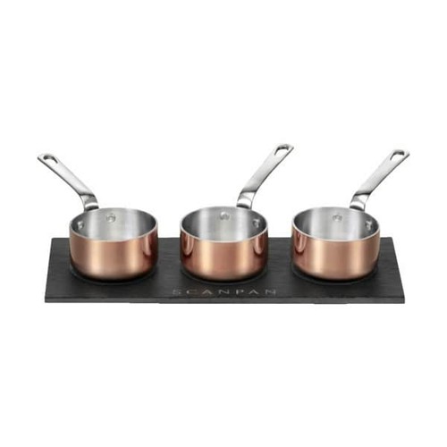 Scanpan - Maitre D Mini Såsgryta Set med Skifferbräda