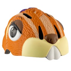 Crazy Safety - Chipmunk Bicycle Helmet - Brown (49-55cm) (101001-03)